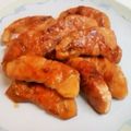 むっひー's cooksnap of when they made リンゴの豚肉巻き.