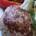 hey-yo's cooksnap of when they made ＊れんこんハンバーグ＊.