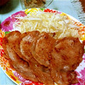ﾁｲﾁｬﾝﾏﾏ's cooksnap of when they made 簡単すぎでおいしい生姜焼き♡.