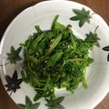 まるまるまるんちゃん's cooksnap of when they made セリのおひたし.