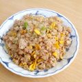 ぷりんせす・めろん's cooksnap of when they made 簡単でビックリ！明太子チャーハン.