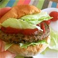 ティナたま's cooksnap of when they made 安心・安全のお家ハンバーガー☆.