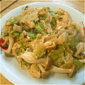 BA☆NA♡NA♪'s cooksnap of when they made お弁当に～レタスとしめじでたまごとじ.