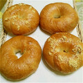 nyangomama's cooksnap of when they made 欲張り二種類ベーグル.
