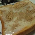 もんタロス's cooksnap of when they made 好きな味♪練乳ゴマトースト.