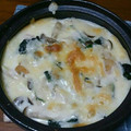 ●まっさん●'s cooksnap of when they made エビ&ほうれん草&キノコのドリア♡.