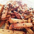 えれふぁんとん's cooksnap of when they made 糖質制限高野豆腐おやつ焼きゴマかりんとう.