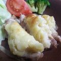 ponkey's cooksnap of when they made 鶏の明太ポテトはさみ焼き.