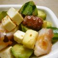 maruru-nn's cooksnap of when they made タコとクリームチーズの明太子和え.
