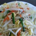 かぴーな's cooksnap of when they made 休日ランチ♪野菜たっぷり塩焼きそば.