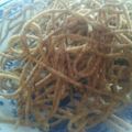 くぅmama's cooksnap of when they made パスタの麺が残ったらおつまみに♪.