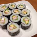 minch＊＊'s cooksnap of when they made 恵方巻きにも！セブンのそっくりサラダ巻き.