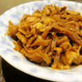 おかつぎ's cooksnap of when they made 豚こまと笹がきごぼうの味噌炒め煮.