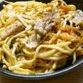 maruru-nn's cooksnap of when they made 巣ごもり✿豚キムチ焼きそば.