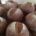 マサーー's cooksnap of when they made 噛むほどに甘い★十六穀ごはんのプチバンズ.