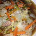 ☆chocola's cooksnap of when they made 簡単缶詰おかず★白菜とさんまの蒲焼煮★.