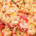 あゆらぶ★'s cooksnap of when they made 絶品☆紅しょうが炒飯.