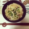 めりっくす's cooksnap of when they made ＊白菜とうどんの味噌汁＊.