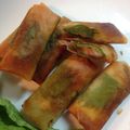 たにたーに's cooksnap of when they made ベーチー大葉春巻.