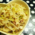 xxもちこxx's cooksnap of when they made 塩ささみともやしの油和え.
