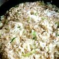 あつにゃんこ's cooksnap of when they made 鯖味噌煮缶で簡単リゾット風.