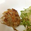 ゆ〜ぴゆ〜ぴ's cooksnap of when they made リメイク料理☆きんぴらごぼうつくね.