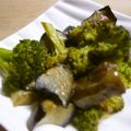 maruru-nn's cooksnap of when they made 茄子とブロッコリーのオイスタマヨ炒め.