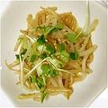 とまとまう's cooksnap of when they made 簡単にあと一品＊もやしとかいわれの和え物.