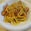 uguisumam's cooksnap of when they made お醤油風味の焼きうどん.