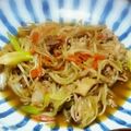 てぃんぐべる's cooksnap of when they made ☆野菜と豚肉のガリバタ醤油炒め☆.