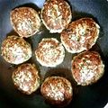 はち☆はち子's cooksnap of when they made 安い！にらバーグ.