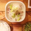 ｇａｂ's cooksnap of when they made えのきと豚こま肉のあったかミルクスープ♪.