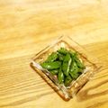 二角形's cooksnap of when they made あと一品＊スナップえんどうのゆかり和え.