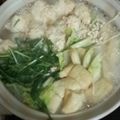 yukariin's cooksnap of when they made だしから作る！塩ちゃんこ鍋.