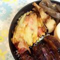 えつおくん's cooksnap of when they made お弁当★じゃがいもとベーコンのチーズ焼き.