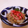 赤い電話's cooksnap of when they made 納豆に.