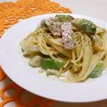 赤い電話's cooksnap of when they made 簡単☆アボカドとベーコンのクリームパスタ.