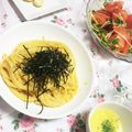 manira's cooksnap of when they made 旨っ！カルボナーラ風明太子スパゲッティー.