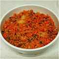 kumikatsu's cooksnap of when they made 節約つまみ♬残りキムチでオイキムチ風漬物.