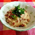 SP♪'s cooksnap of when they made 納豆のみぞれサラダ.