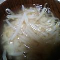 かぴーな's cooksnap of when they made もやしのみそ汁.