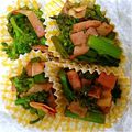 あけちょむ's cooksnap of when they made あと一品に♪菜花とベーコンのシンプル炒め.