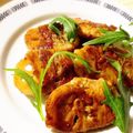 広野のタイタン's cooksnap of when they made 粒マスタードとレンコンの肉巻き.