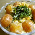 maruru-nn's cooksnap of when they made 簡単！！卵とほうれん草のサラダ.