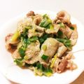 erc1228's cooksnap of when they made ★豚肉ねぎまみれ★.