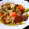 ukmilktea's cooksnap of when they made 酢豚　バルサミコ酢 deイタリアン風味.