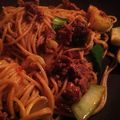 Atowan's cooksnap of when they made 簡単☆豚ひき肉のピリ辛パスタ.