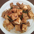 まりえcafe's cooksnap of when they made 厚揚げ♡いんげん♡ひき肉in.