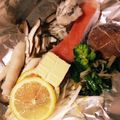 オユオユ's cooksnap of when they made グリル！簡単ふっくら！鮭のホイル焼き.