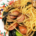 ぽんでQ's cooksnap of when they made 菜の花と舞茸の和風パスタ.